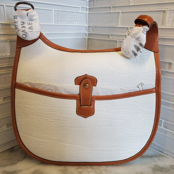 NWOT Vintage Dooney & Bourke WHITE  AWL Cavalry Collection, Ammunition Pouch - Picture 8 of 16